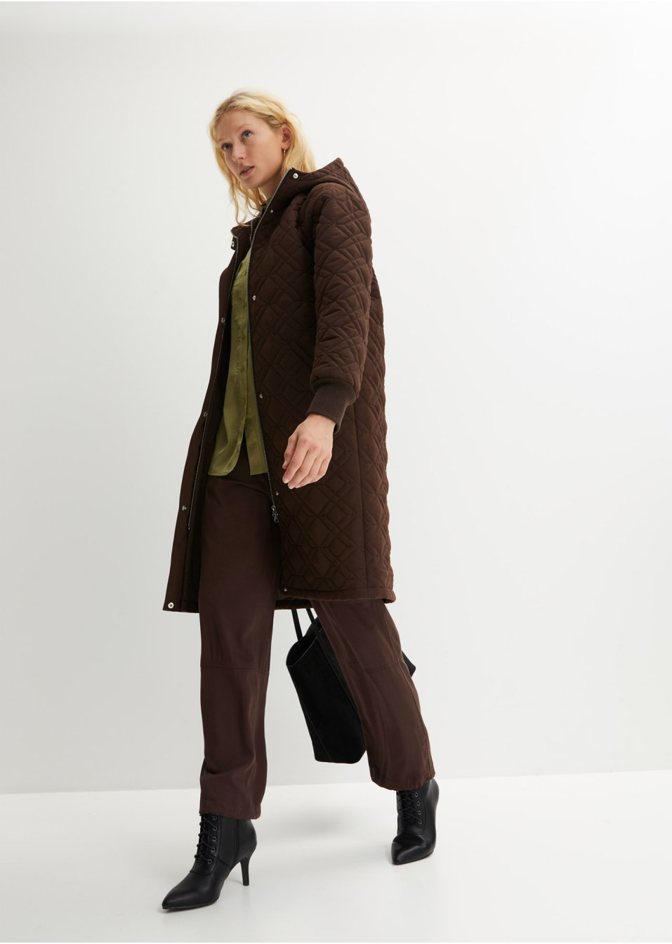 Manteau matelassé avec polyester recyclé