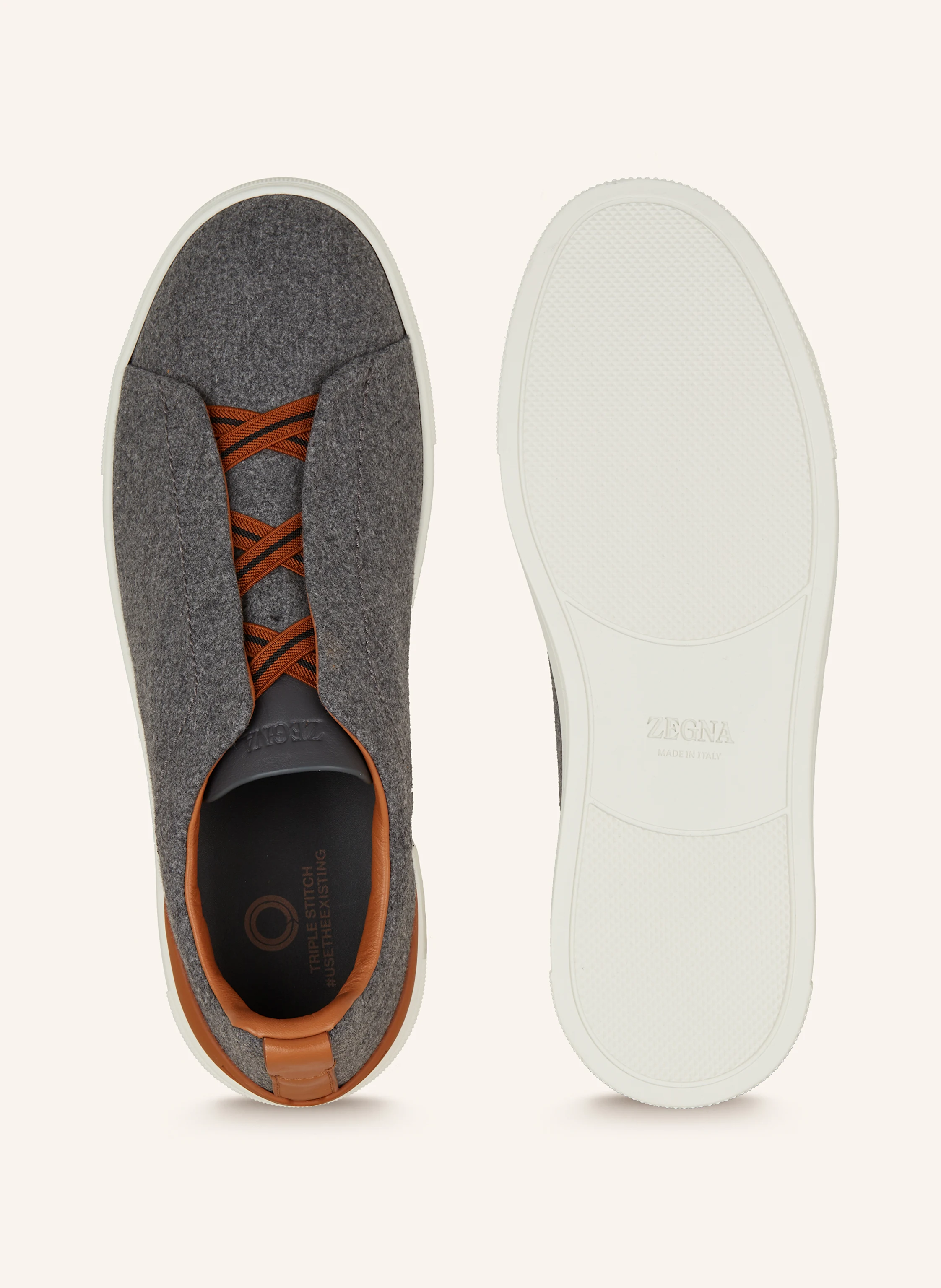 ZEGNA Slip-on-Sneaker TRIPLE STITCH