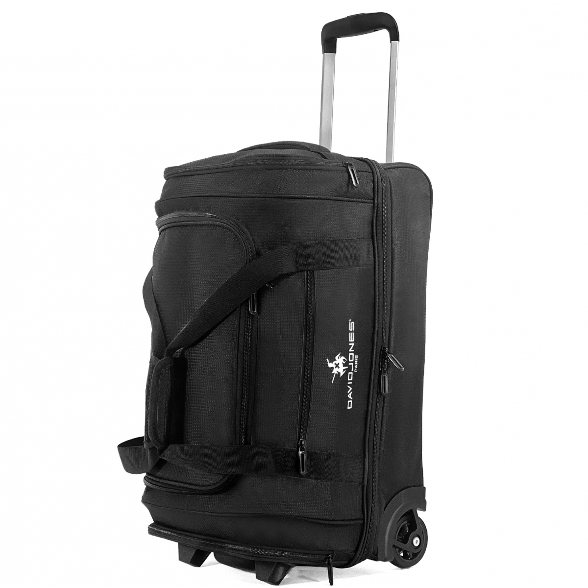David Jones Sac de voyage cabine à roulettes 48L double compartiment David Jones Taille S 55cm