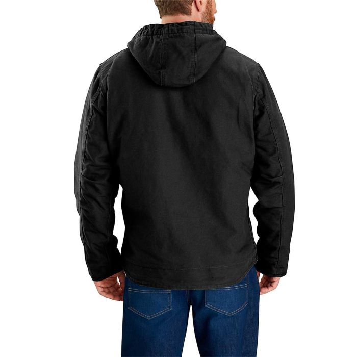 Washed Duck Sherpa Lined Jacket Men herrejakke