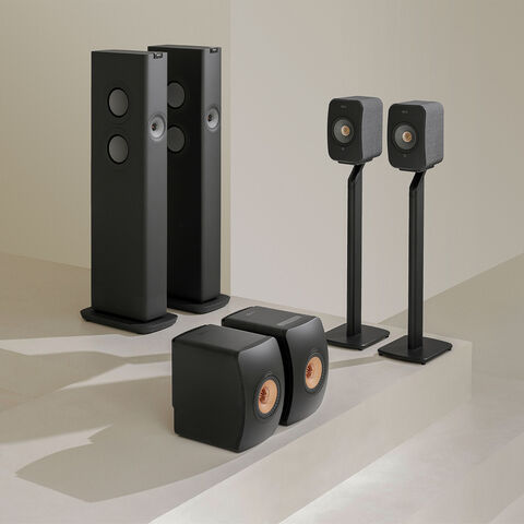 KEF LS50 Wireless II – compacte en draadloze hifi-luidspreker Zwart