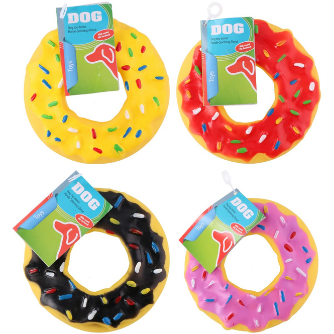 Hundespielzeug - Donut - 1 Stück