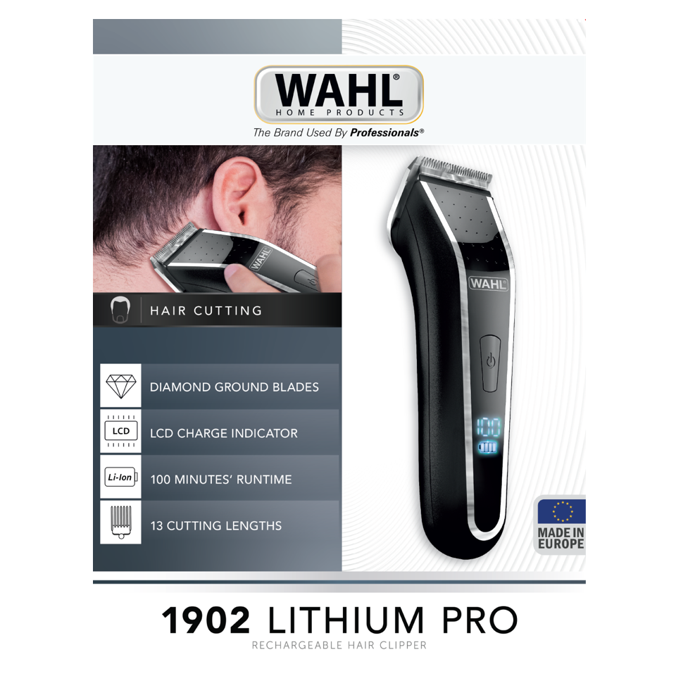 Wahl - Hair Clipper Lithium Pro LCD