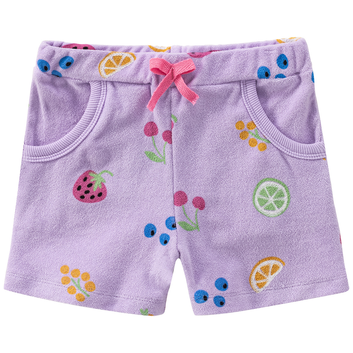 Topomini Baby T-Shirt und Shorts im Set helllila