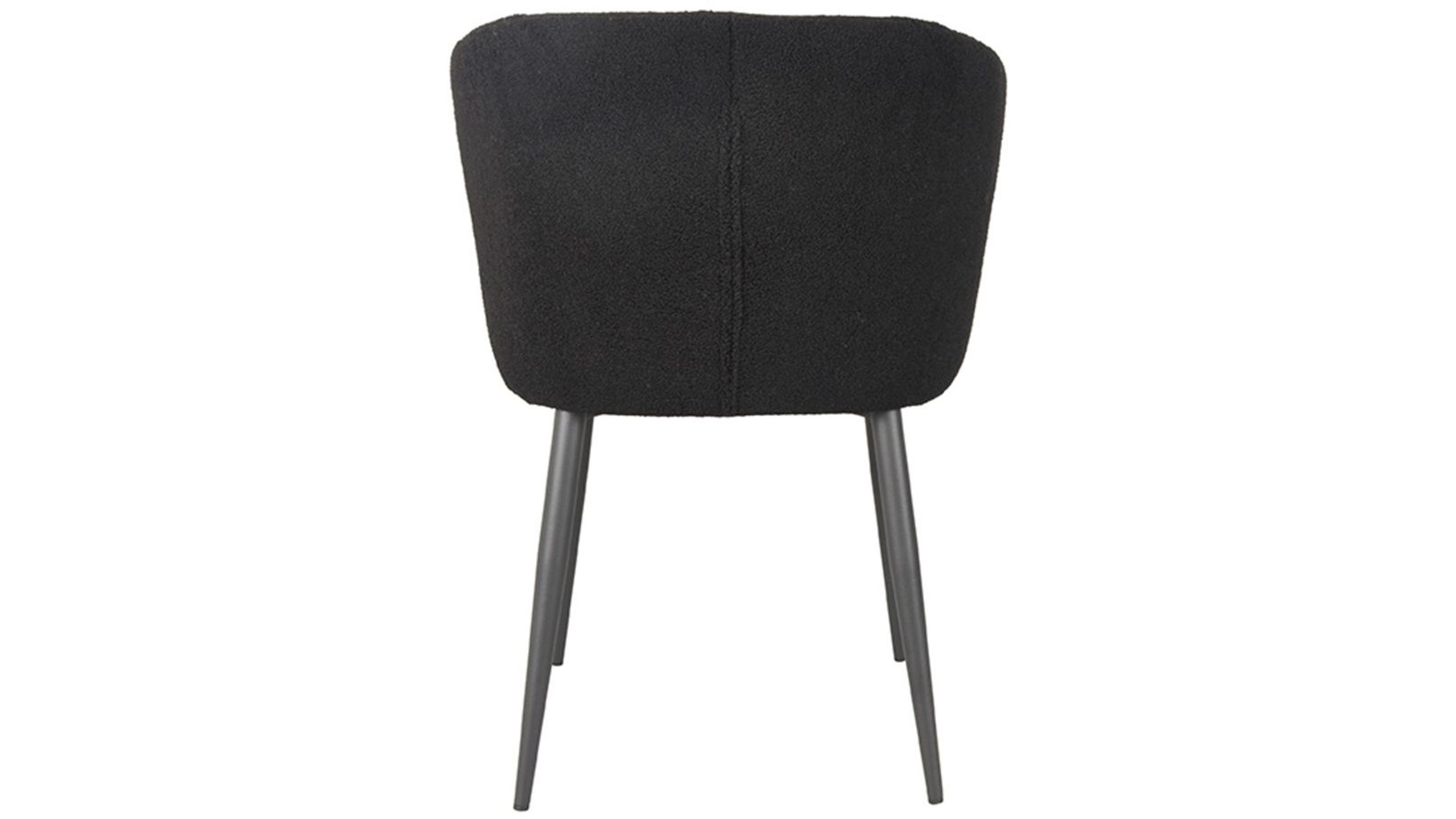 Eetkamerstoel Zwart IH-50.178 Whirl B58 x D85 x H85 cm