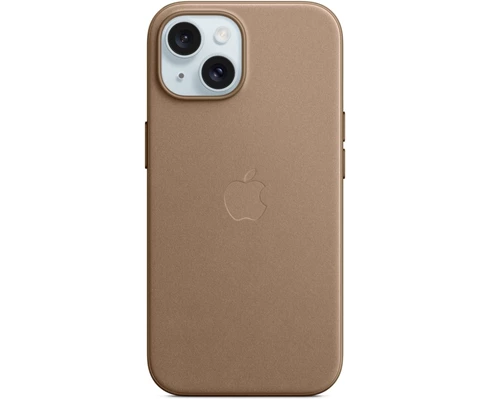 Apple iPhone 15 FineWoven Case with MagSafe - Taupe