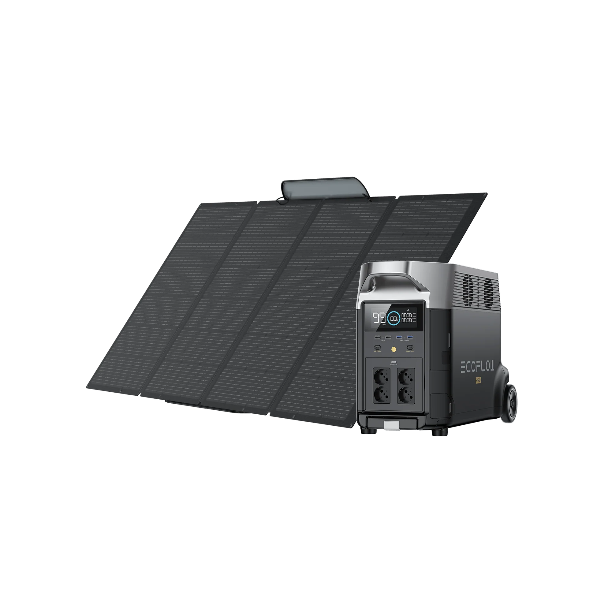 EcoFlow DELTA Pro Solargenerator (Tragbar PV400W)