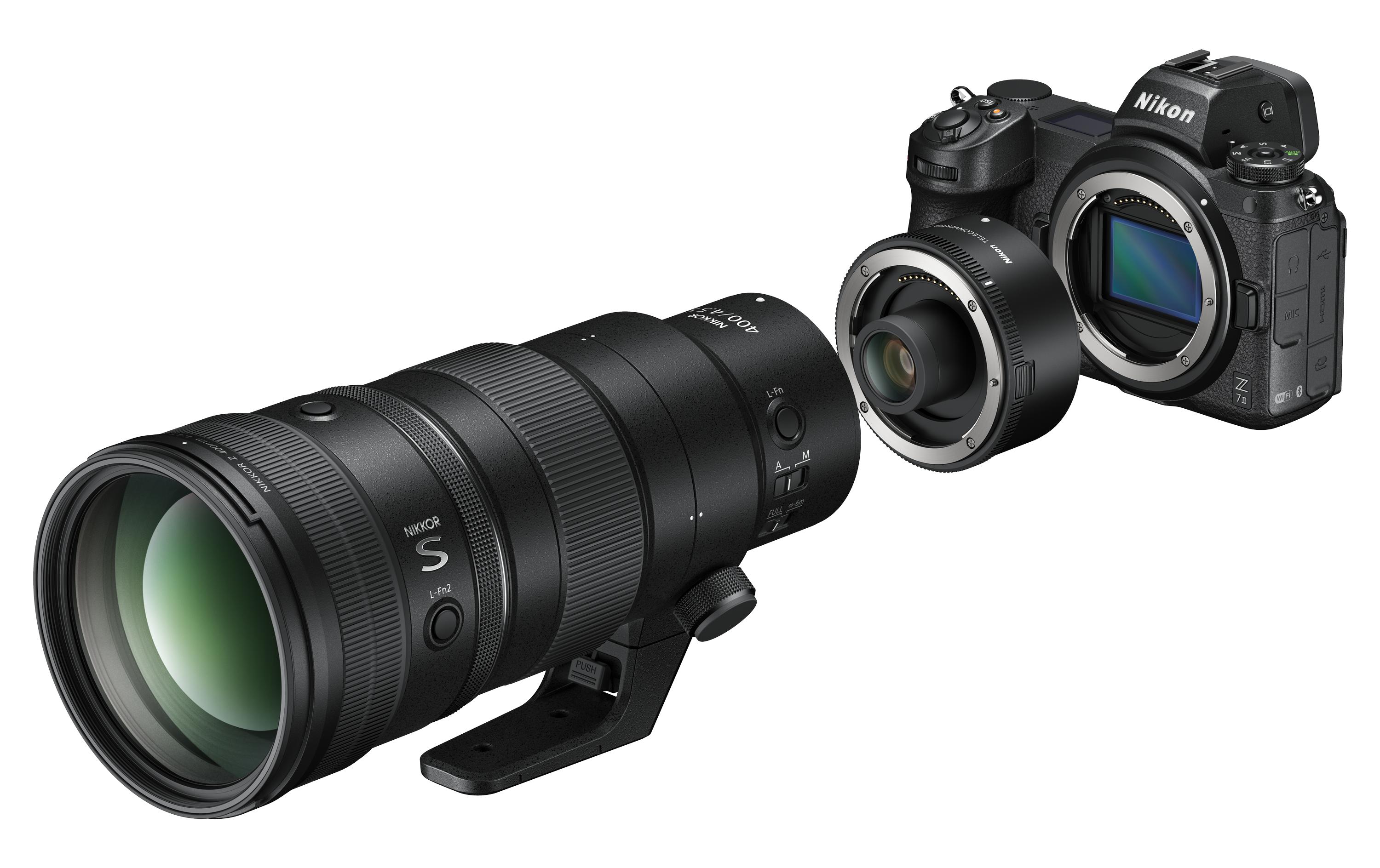 Festbrennweite NIKKOR Z 400mm F/4.5 VR S – Nikon Z<br>Handliches Superteleobjektivs der S-Serie