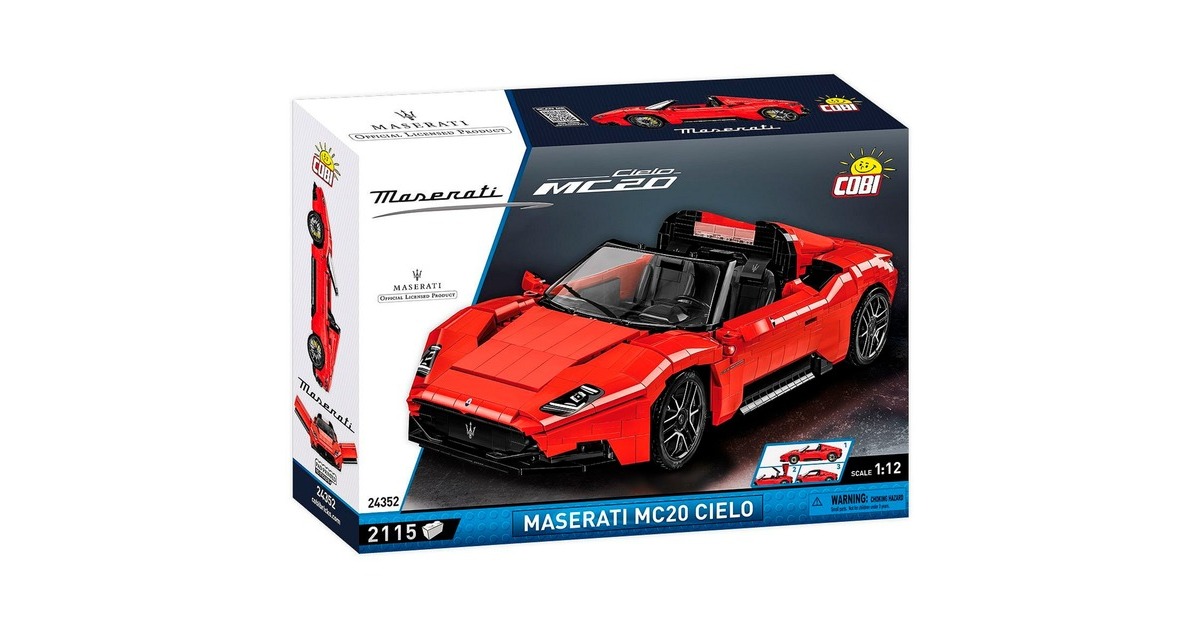 COBIMaserati MC20 Cielo Constructiespeelgoed  (Schaal 1:12)