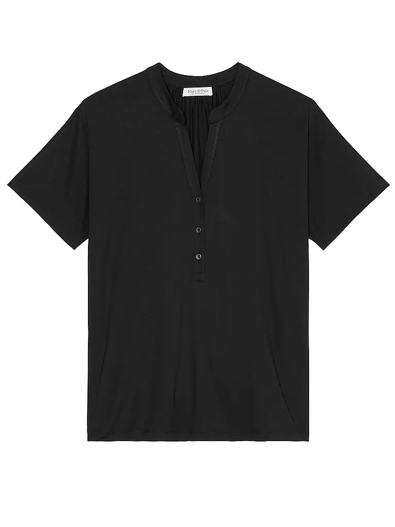 MARC O'POLO Blusenshirt schwarz