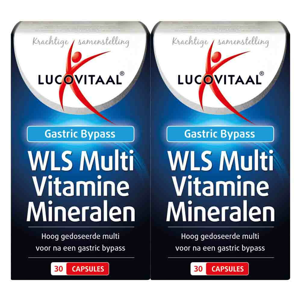 2x Lucovitaal WLS Multi Vitamine Mineralen Gastric Bypass30 capsules