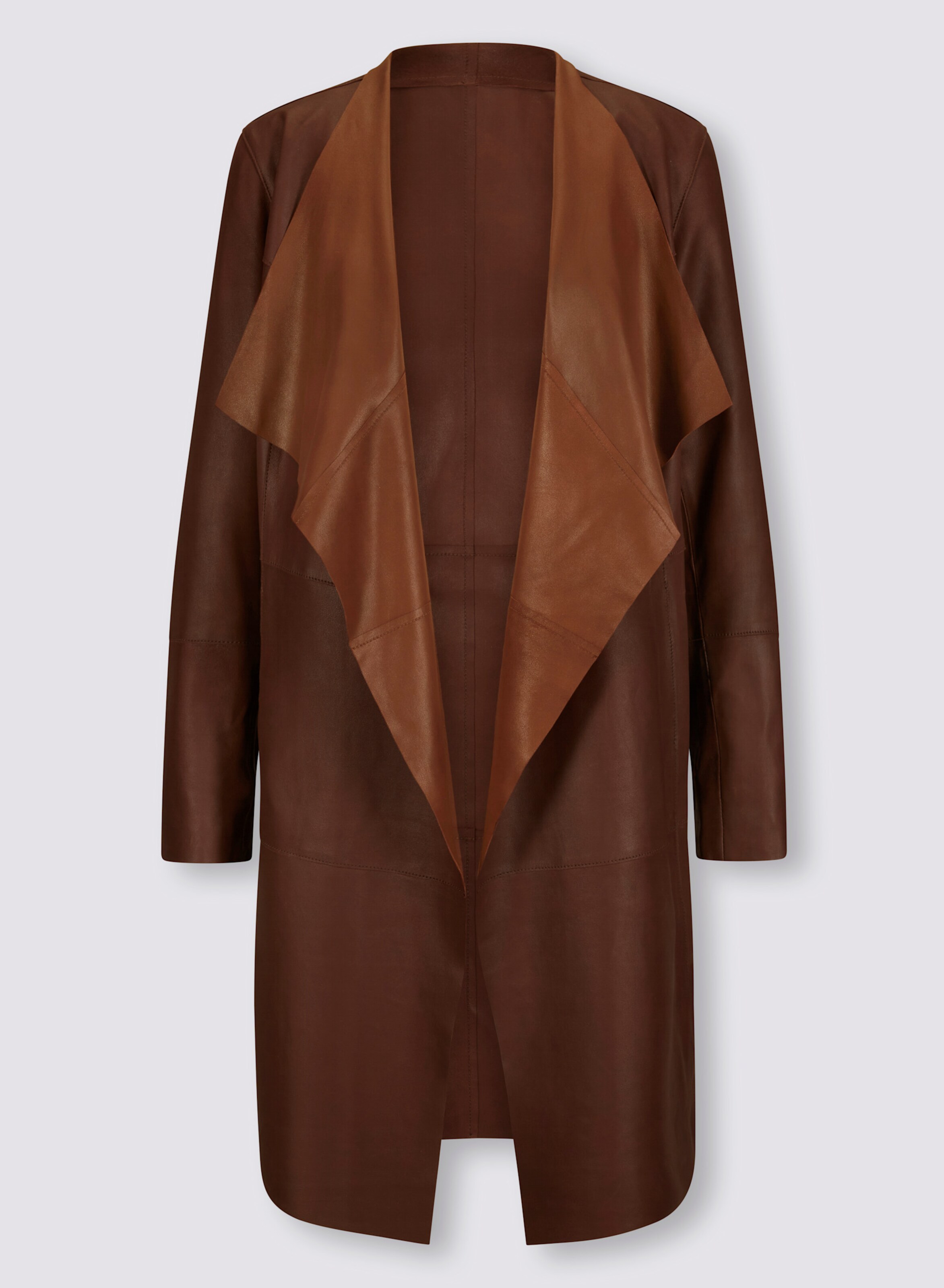 Leder-Jacke