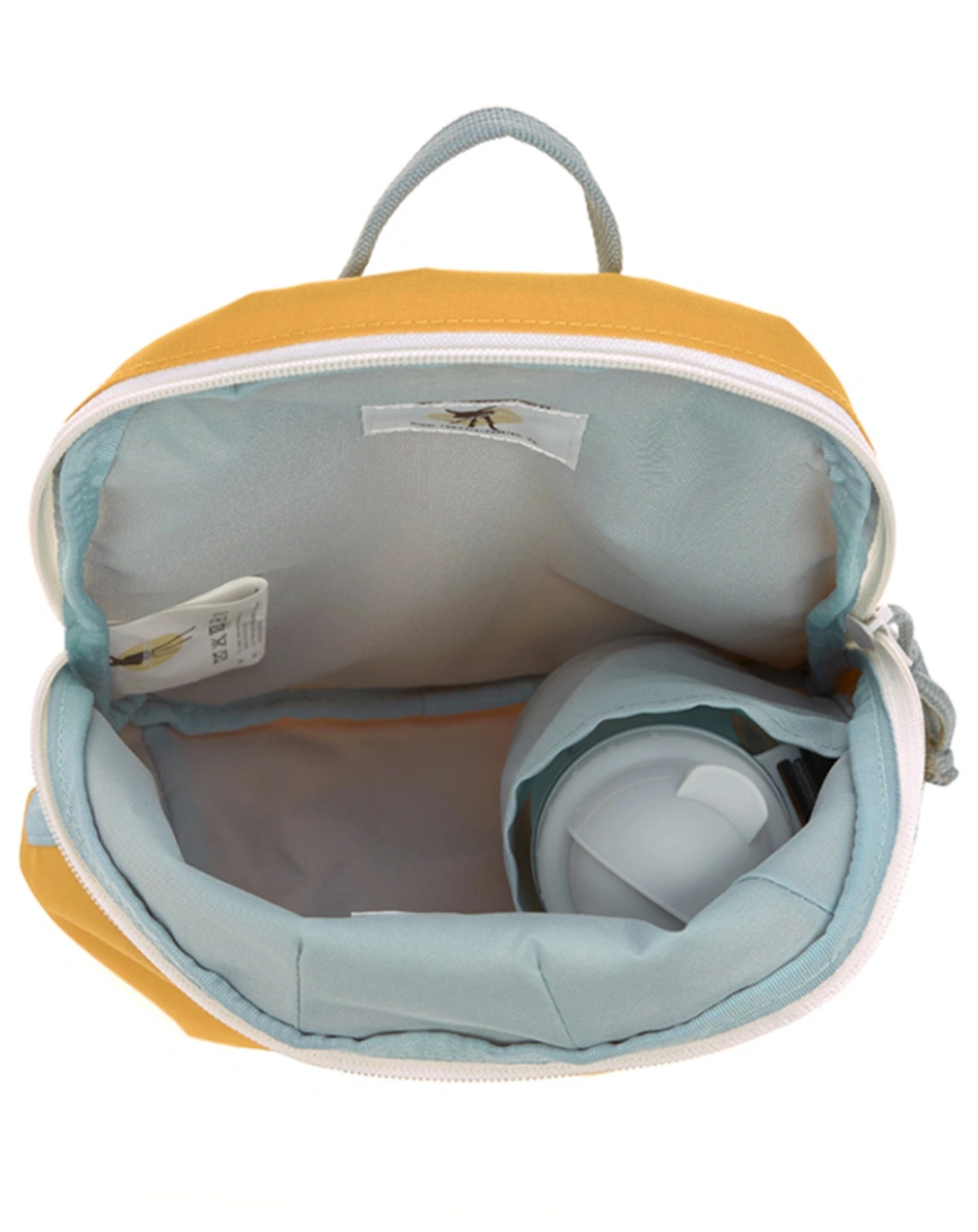Kinderrucksack ABOUT FRIENDS TINY – LION (20x24x9) in gelb