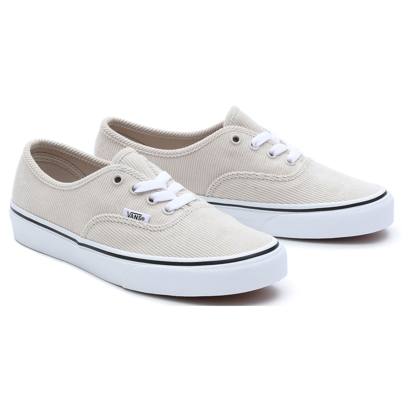Vans Baskets en Velours côtelé Authentic écrues