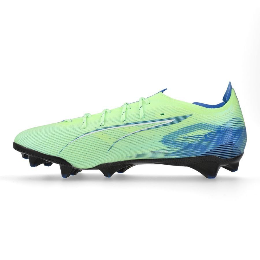PUMA Ultra 5 Carbon FG Lights Out - Fizzy Apple/Blanc/Bleu Femme