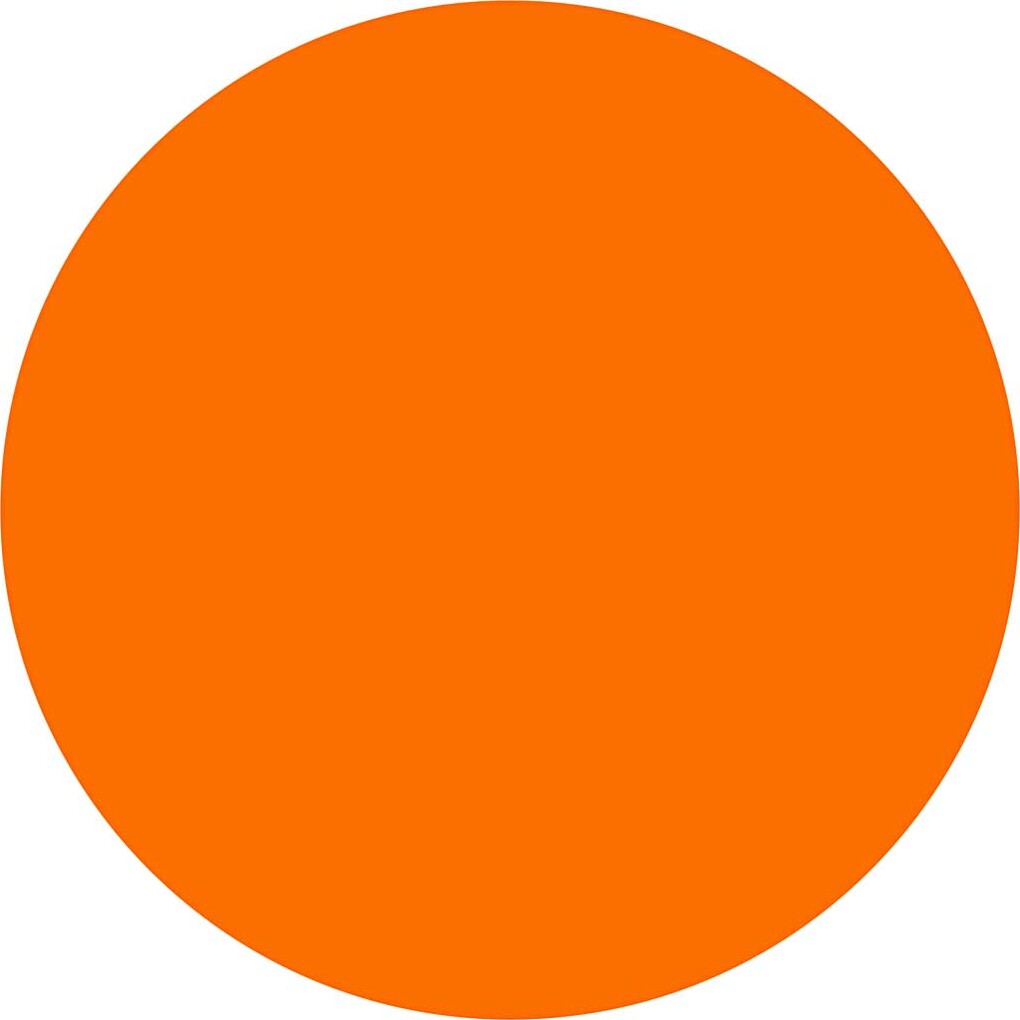 Batikfarve - Orange - 100 ML