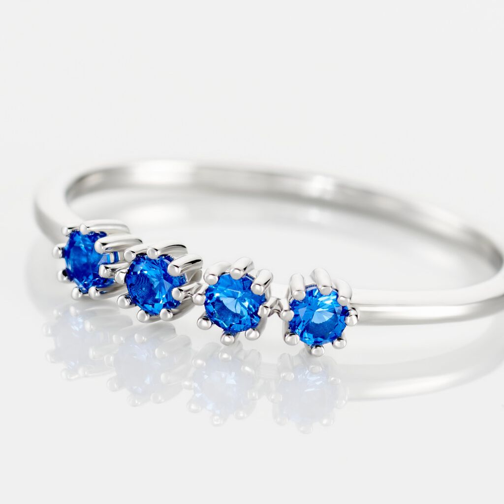 Bague Karrie Argent Blanc Oxyde De Zirconium