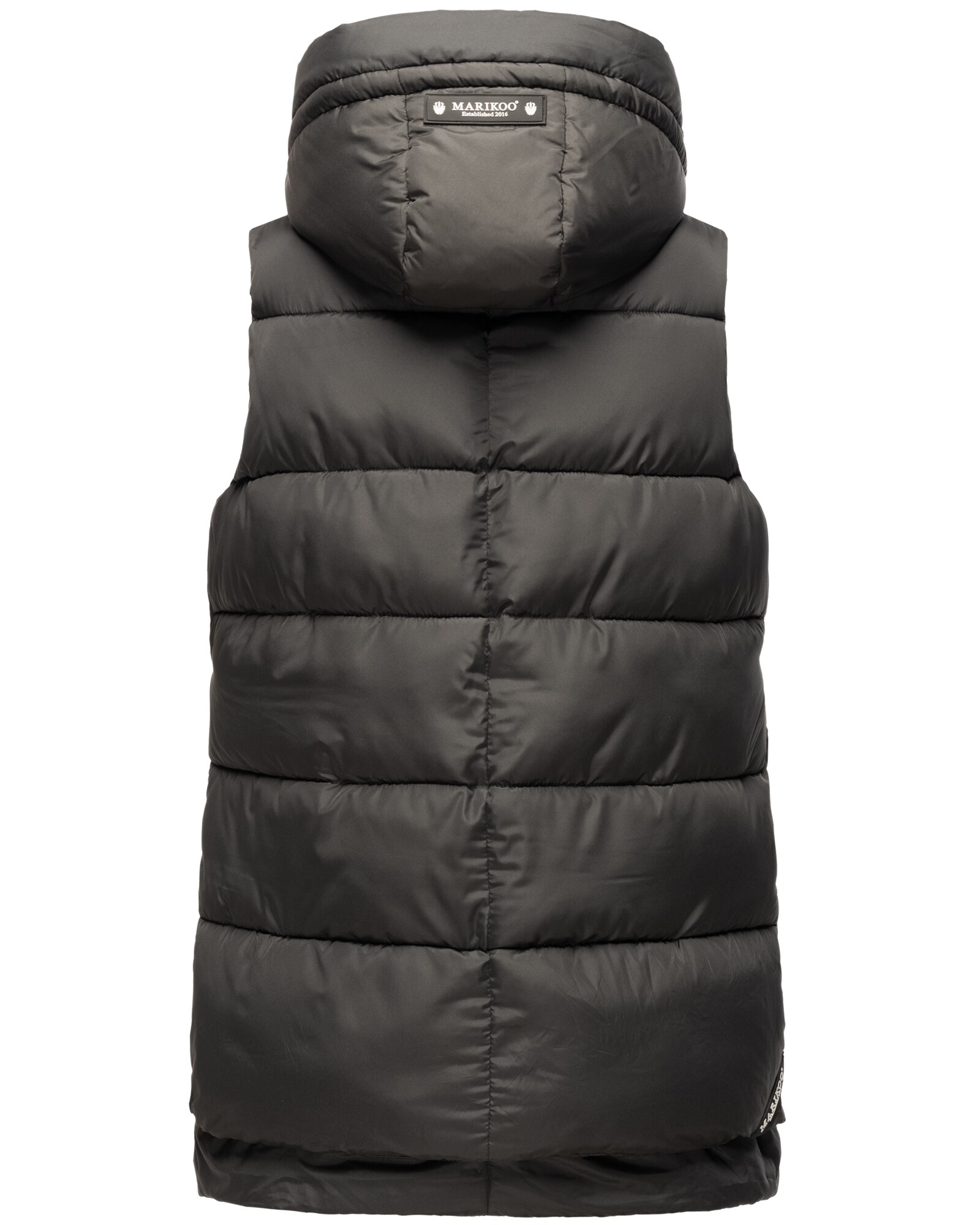MARIKOO Damen Steppweste Bodywarmer mit Kapuze Zarinaa