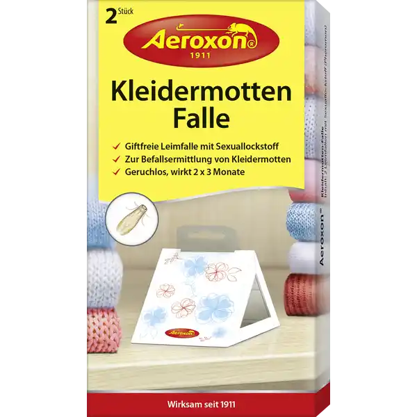 Kleidermotten Falle