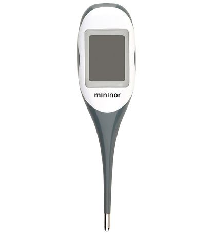 Mininor Thermometer - Digital und m. Farben - Grau