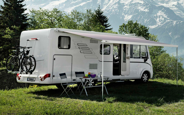 Thule Omnistor 8000 Wandmarkise Gehäusefarbe Weiß