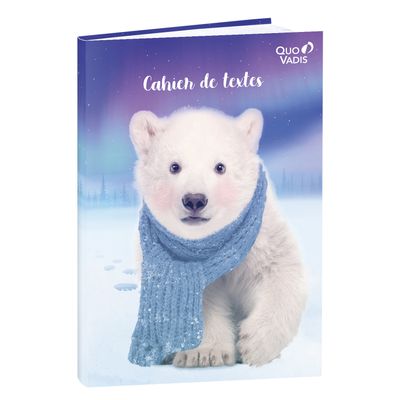Cahier de textes Mes potes à pattes - 15 x 21 cm - différents modèles disponibles - Quo Vadis