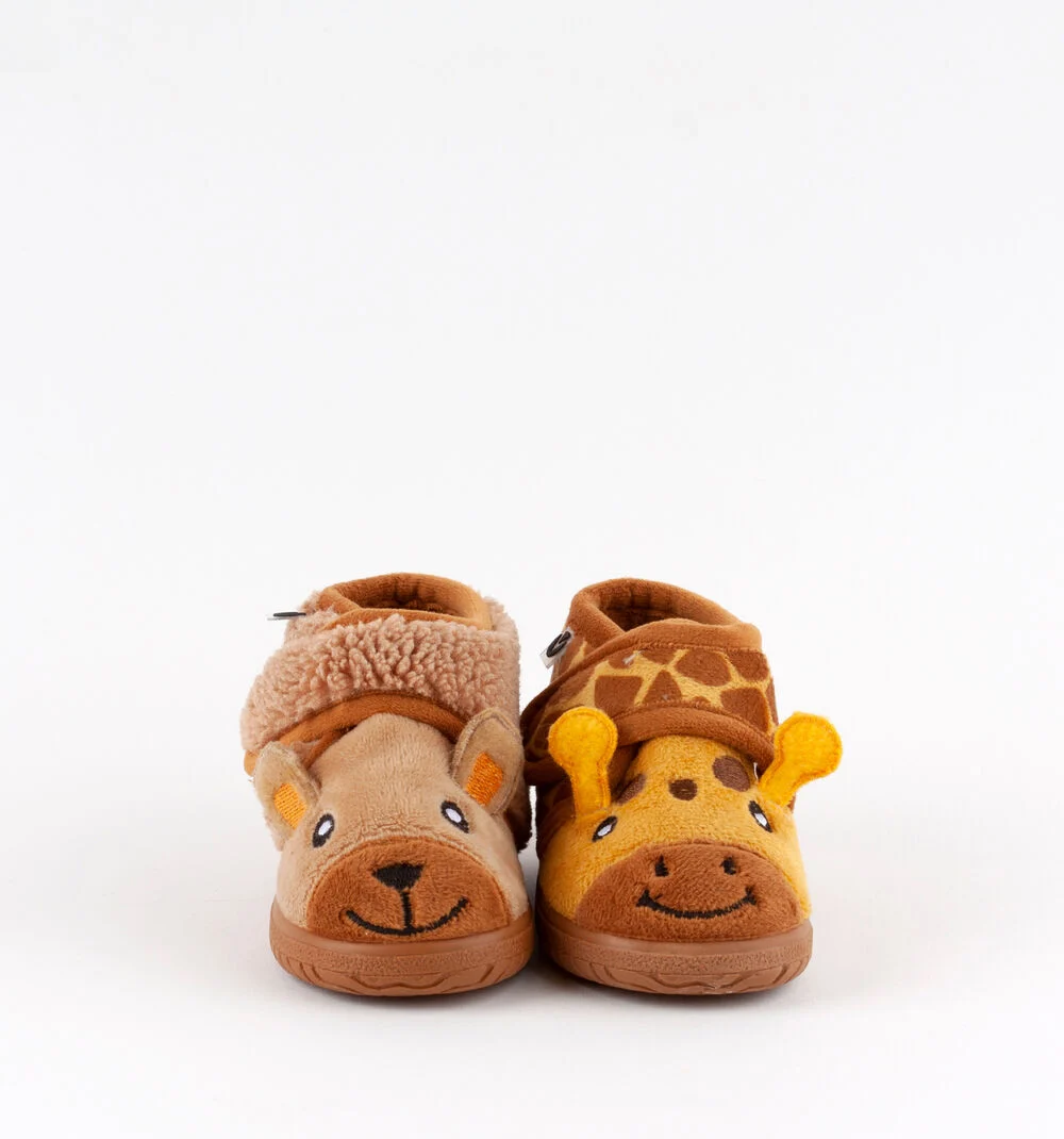 OJALÁ ANIMALS SLIPPERSMOSTAZA