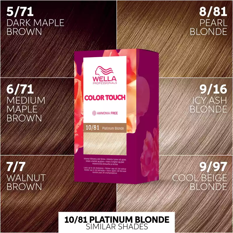 Wella Professionals Color Touch Rich Natural - 10/81 Platinum Blonde