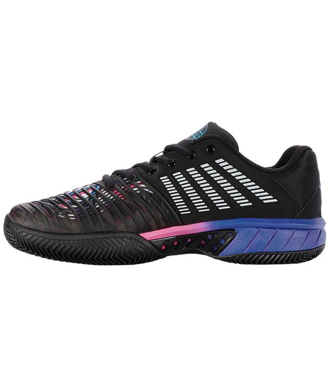 KS TFW EXPRESS LIGHT 3 PADEL-BLACK/BLUE/ BLACK-TRUE-BLUE-NEON-PINK