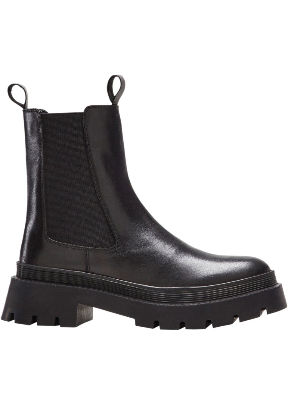 Boots Chelsea en cuir