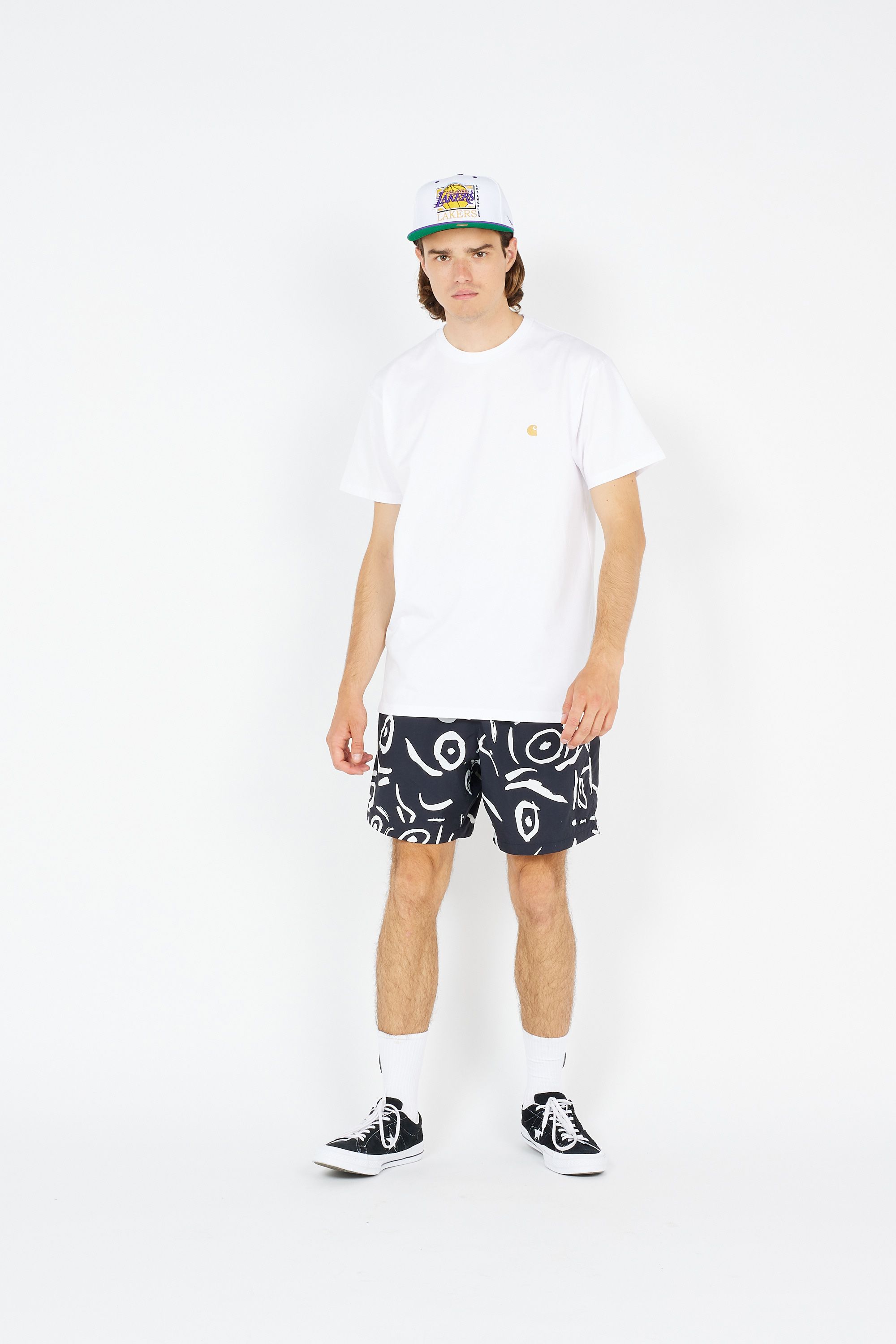 CARHARTT WIP T-shirt CHASE Blanc