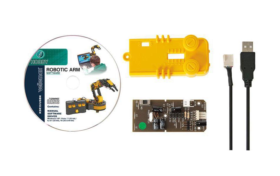 Erweiterung KSR10 USB SchnittstelleUSB Schnittstelle zu Roboterarm KSR10