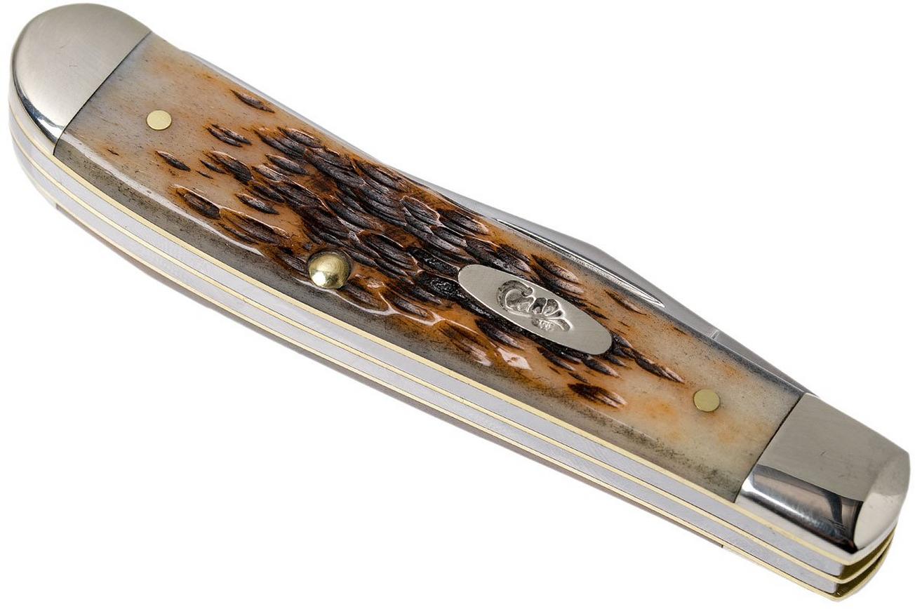 Case Mini Trapper Amber Jigged Bone, 00013, 6207 SS zakmes