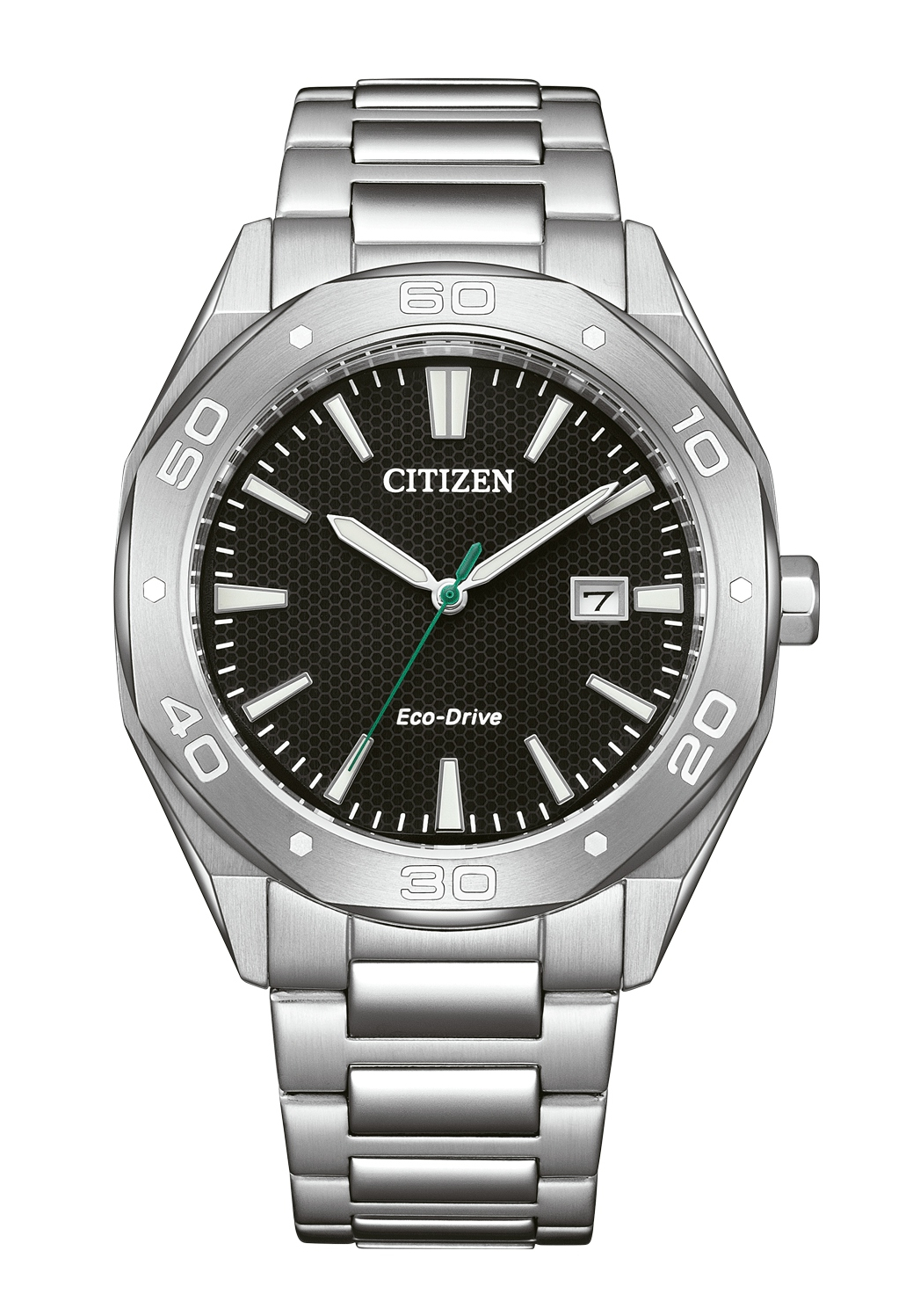 Citizen Eco Drive Active Sport Herrenuhr schwarz BM7631-52E
