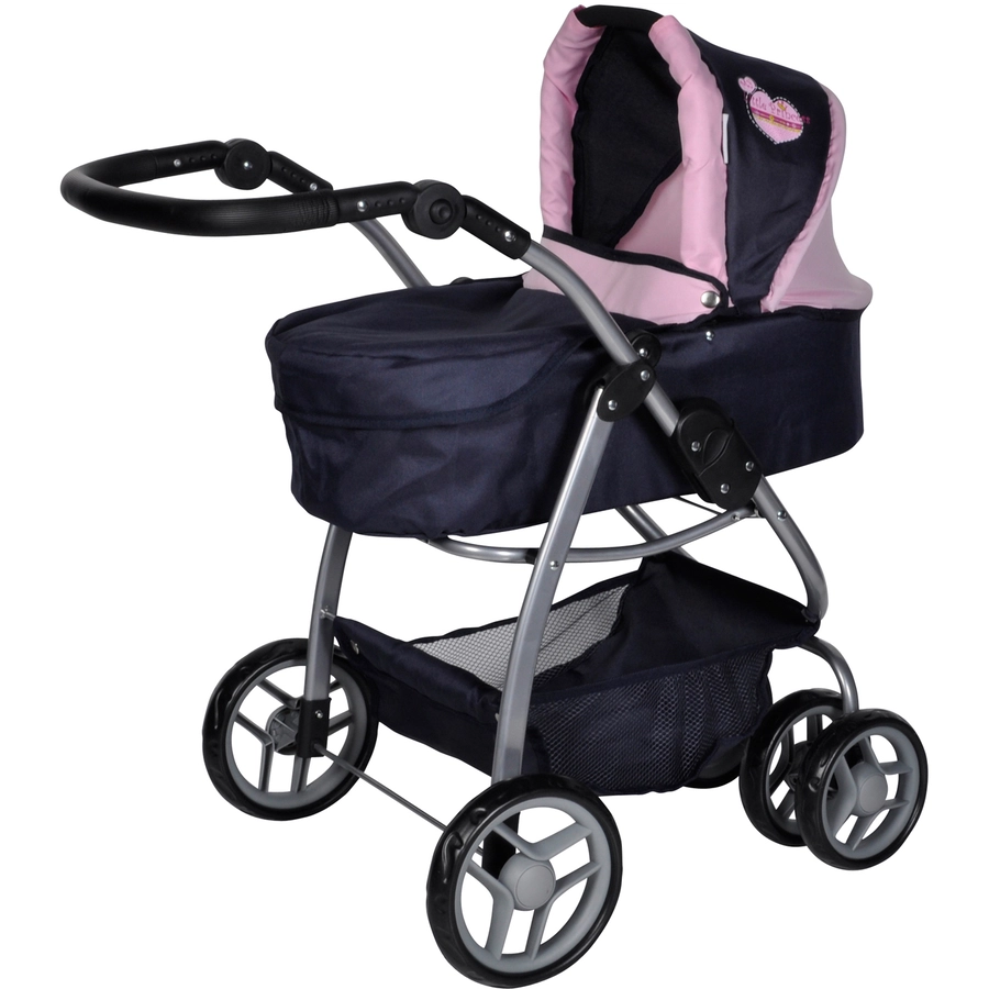 knorr toys® Puppenwagen Coco - My Little Princess blau