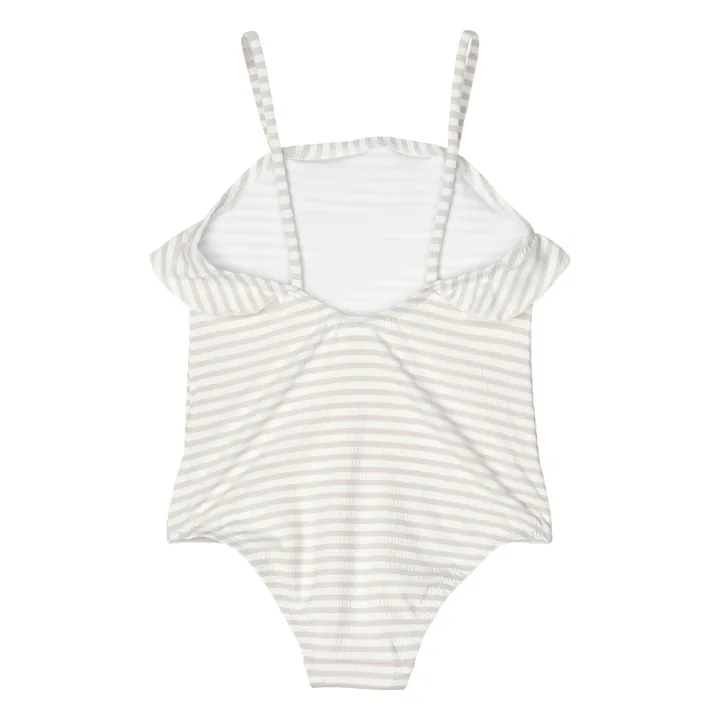 Liewood Maillot de Bain 1 pièce Matière Recyclée Mauricette | Ecru