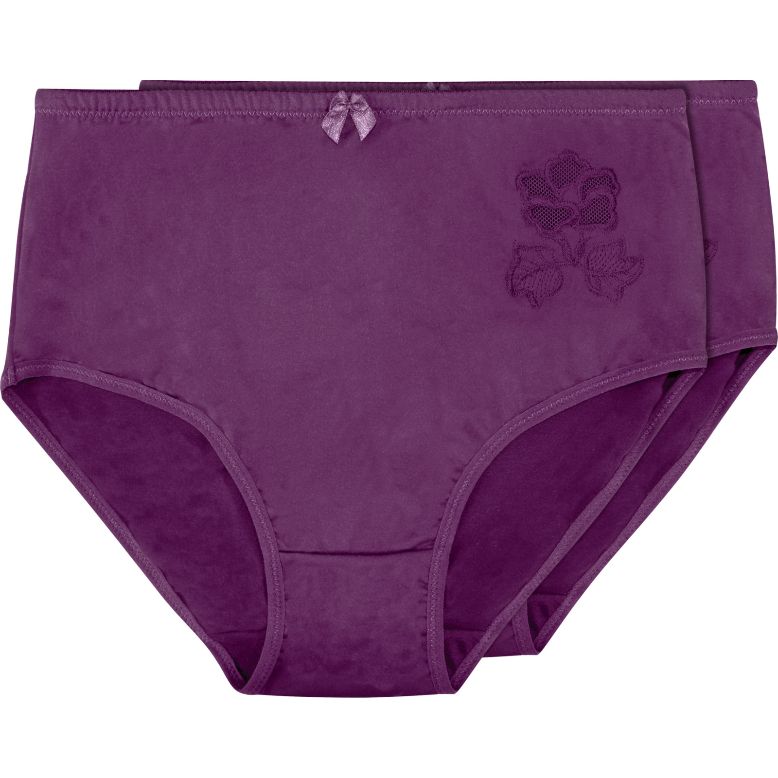 Damen-Slip Microfaser, 2er-Pack