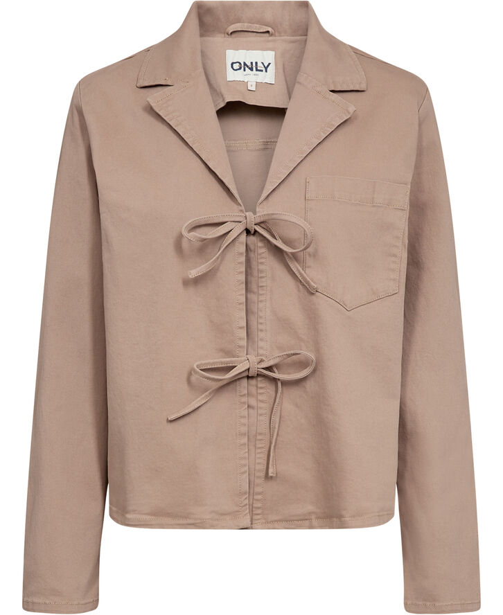 ONLY ONLLOLA L/S TIE SHIRT CC PNT Phantom