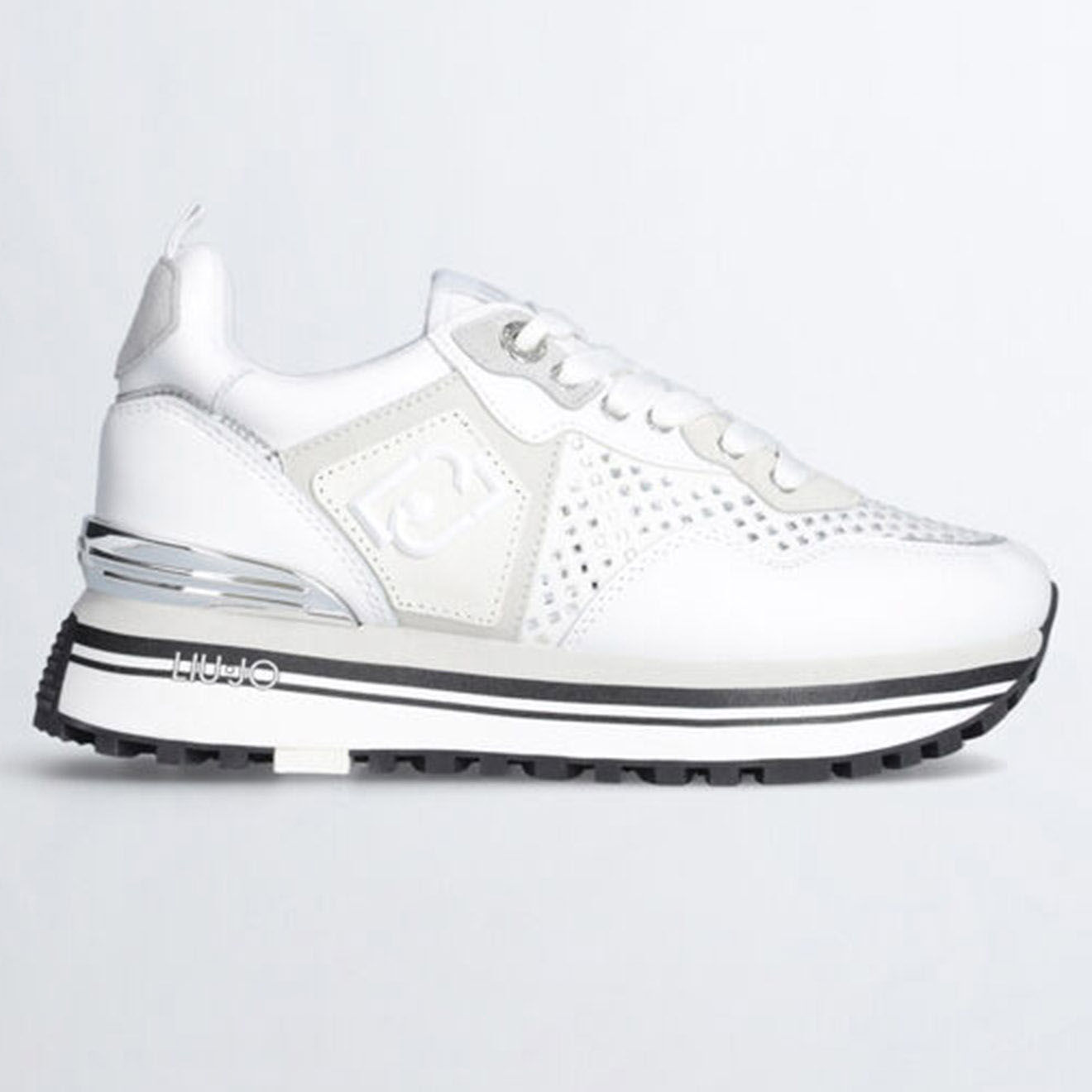Liu-Jo Sneakers en Cuir Mahaut blanches
