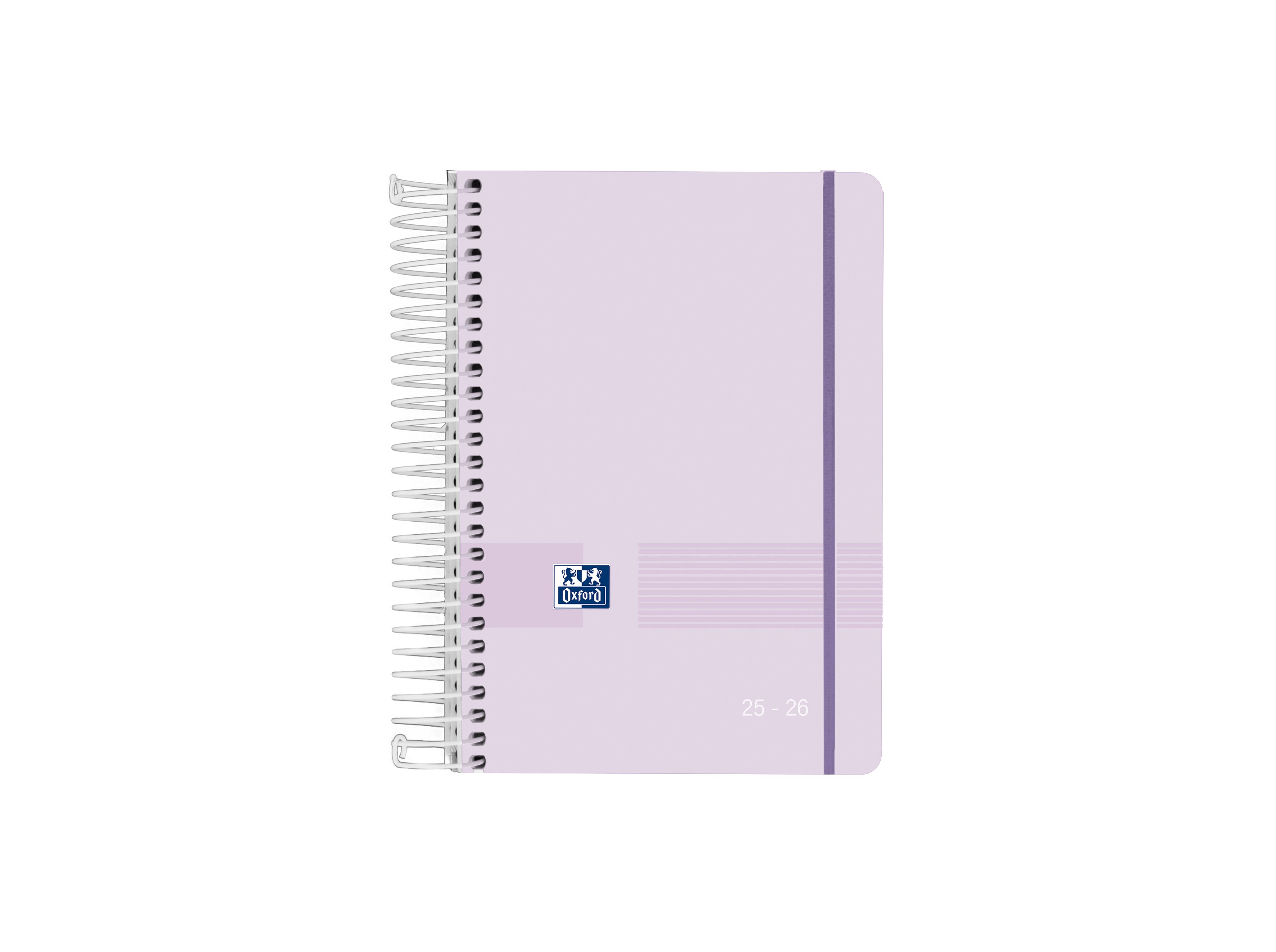 AGENDA ESCOLAR A6 OXFORD LIVE&GO ESPIRAL SEMANAL CORES SORTIDAS