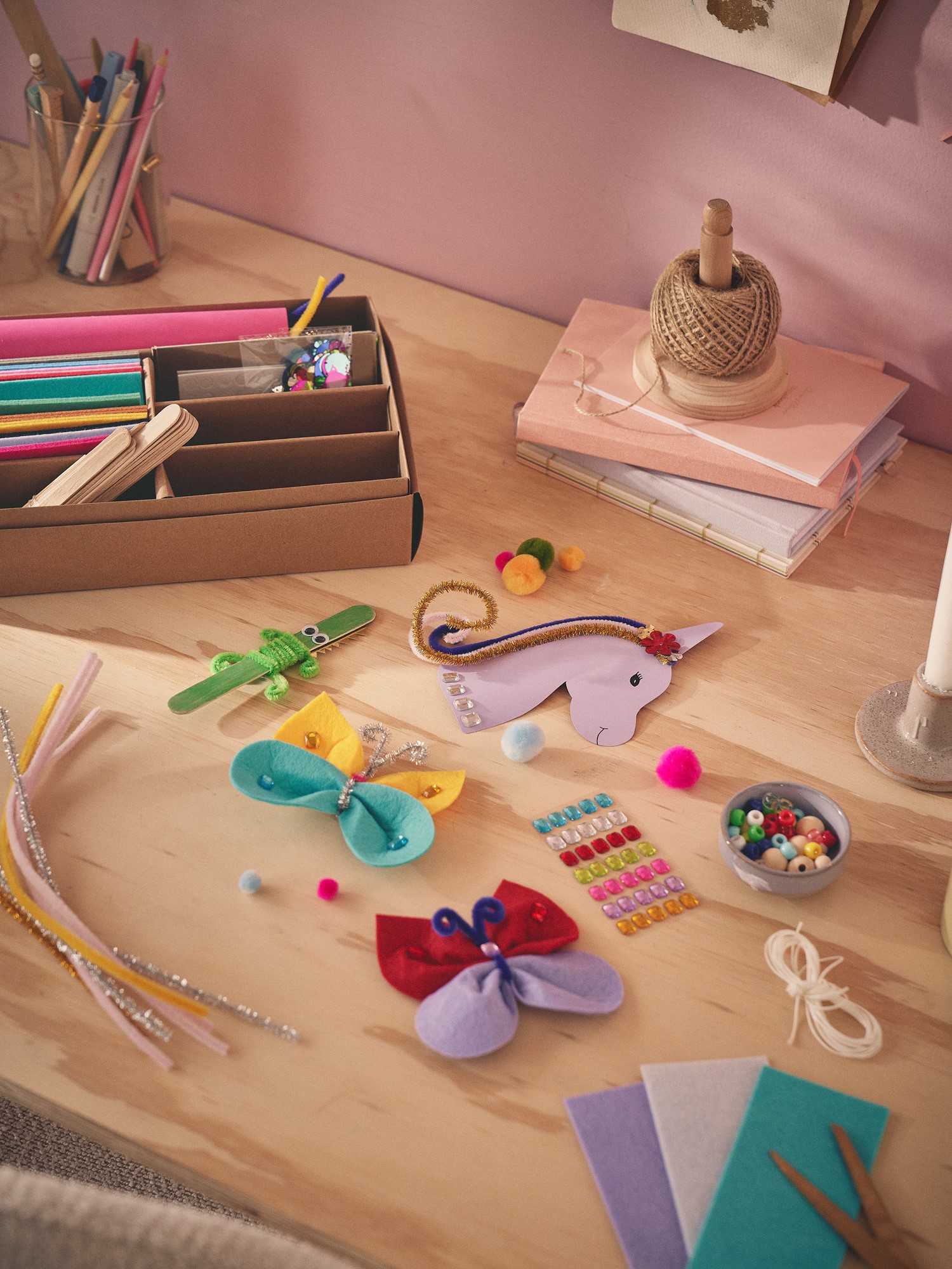 DIY-kit | Polypropylen/træ/papir. | Multi
