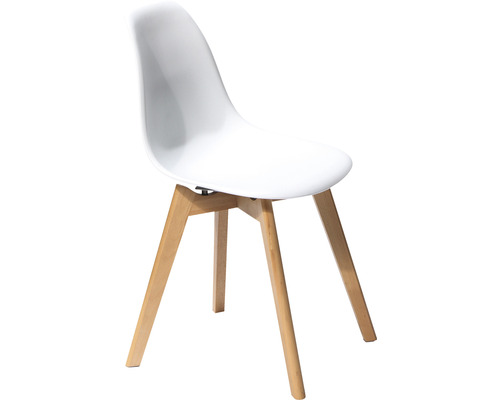 Veba Keeve tuinstoel, 83 x 47 x 53 cm, hout, wit