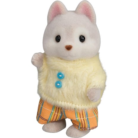 Sylvanian Families husky søskende tandemcykel legesæt
