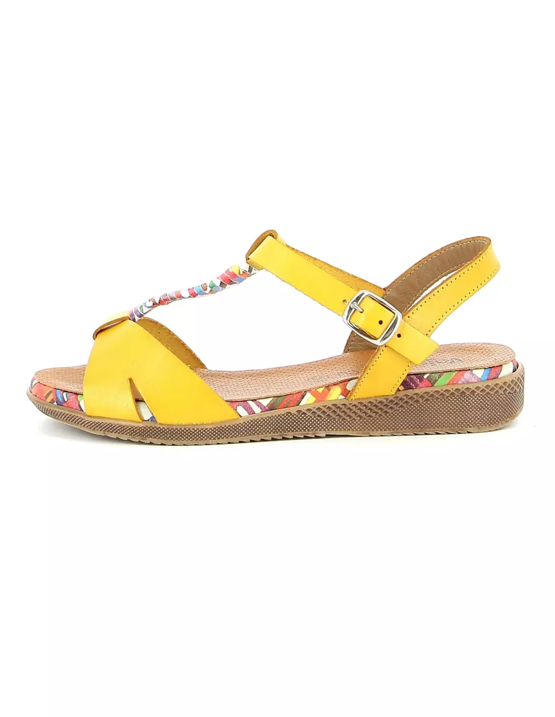 JORDANA RAMA 3423 AMANDAN AMARI - Sandales & nu-pieds Jaune