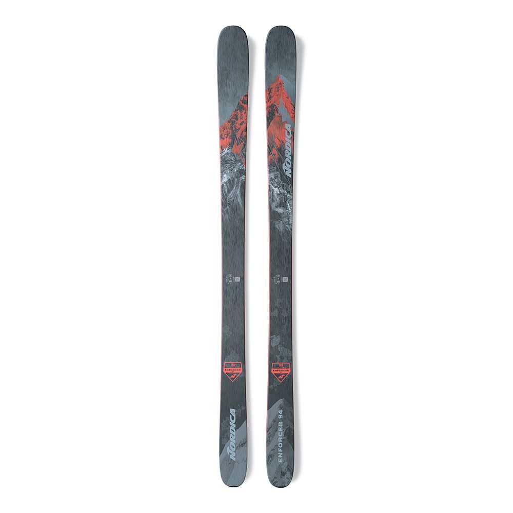 Nordica ENFORCER 94 - Skis all-mountain Homme gris/rouge