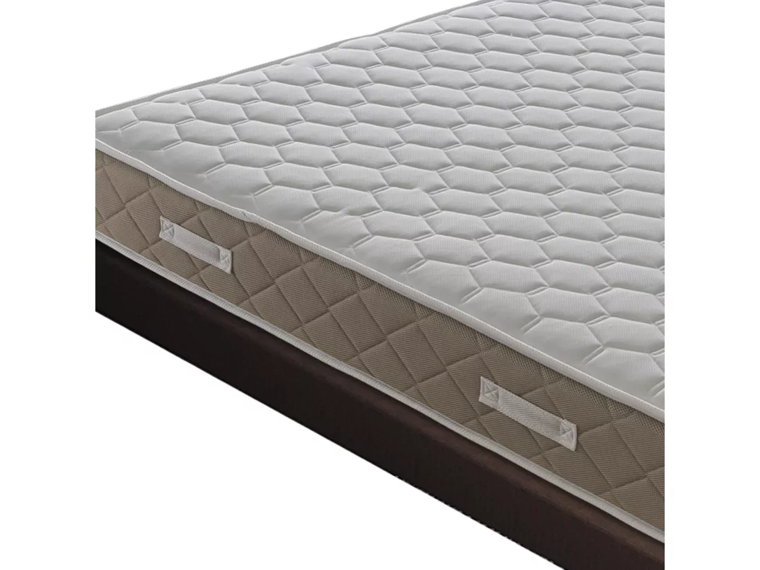 Matelas à ressorts ensachés et mousse à mémoire de forme, Gold Relax, hauteur 25 cm, gel à mémoire de 4 cm 140x190 cm