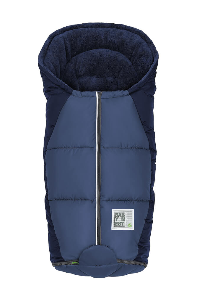 Fußsack ''Geo'', light denim