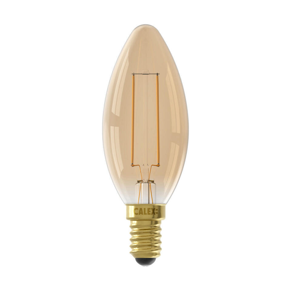 LED Kaarslamp Goud E14