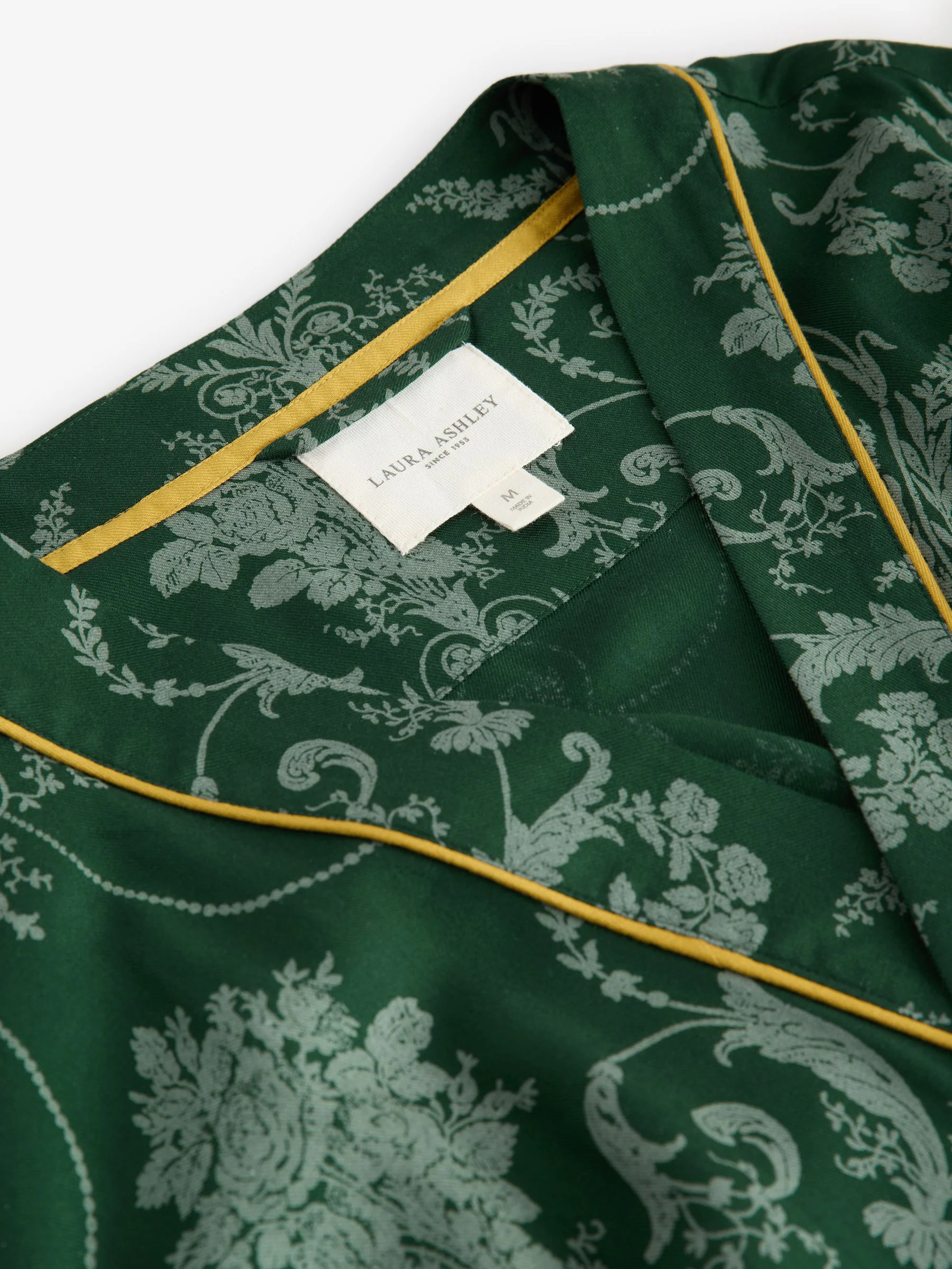 Smaragdgroen - Laura Ashley Josette badjas