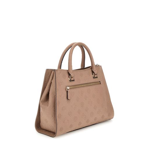 Guess Cresidia Society Satchel, Dark Taupe
